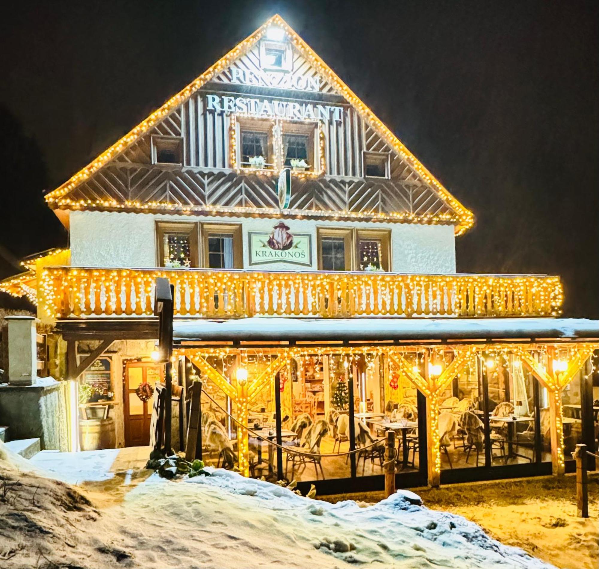 Pension & Restaurant Krakonos Harrachov Εξωτερικό φωτογραφία