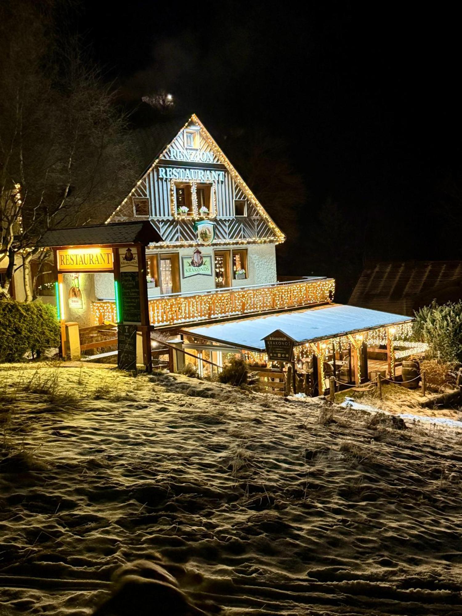 Pension & Restaurant Krakonos Harrachov Εξωτερικό φωτογραφία